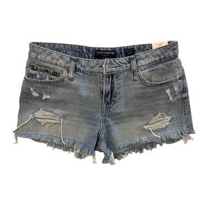 Lucky Brand Distressed Jean Shorts The Cut Off, Size 4/27, Distressed shorts